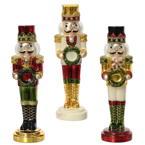 Decoris Nutcracker 12.6 in. (Pack of 9)