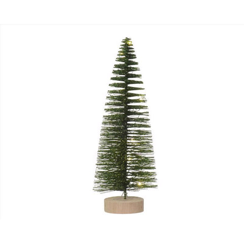 Lumineo LED Green Tree Table Decor 12 in. (Pack of 12)