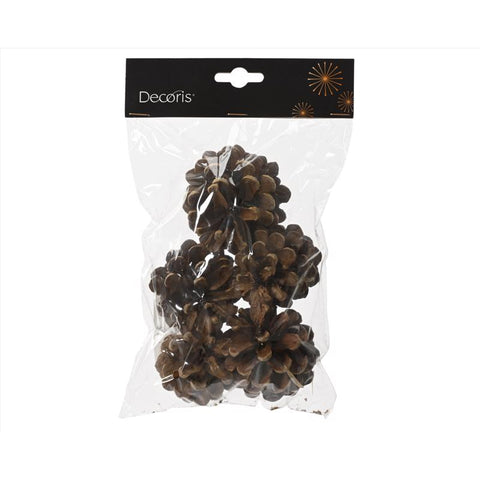 Decoris Set of 5 Pinecones 5.91 in. (Pack of 36)