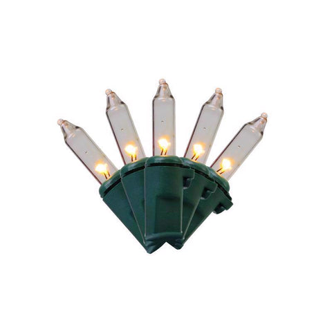 Celebrations Classic LED T5 Warm White 100 ct String Christmas Lights 24.75 ft. (Pack of 12)