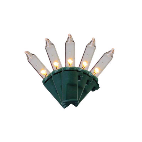Celebrations Classic LED T5 Warm White 300 ct String Christmas Lights 74.5 ft. (Pack of 12)