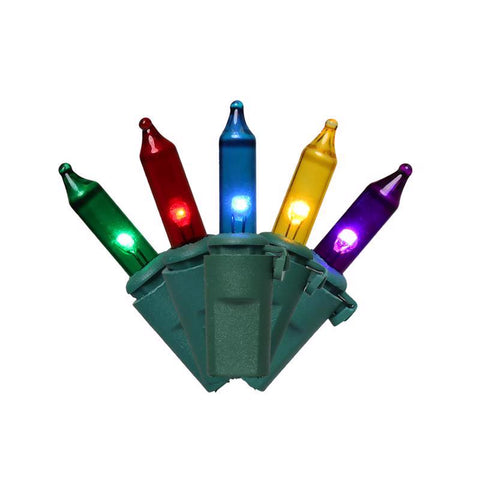 Celebrations Classic LED T5 Multicolored 300 ct String Christmas Lights 74.5 ft. (Pack of 12)