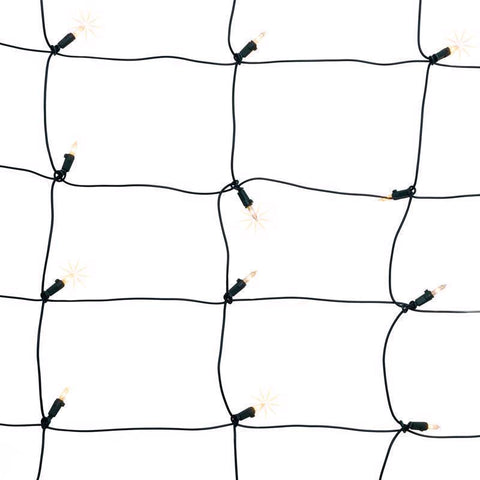 Celebrations Classic LED T5 Warm White 100 ct Net Christmas Lights 4 ft.