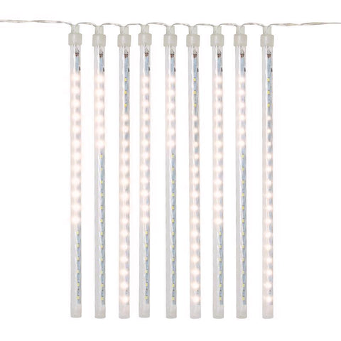 Celebrations LED Warm White Meteor Light 14 in. Hanging Decor (Pack of 24)