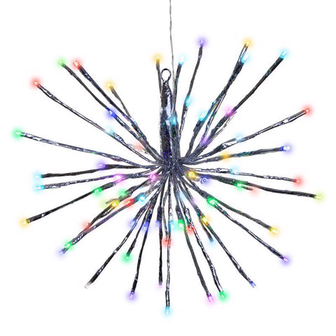 Celebrations Platinum LED RGBW Radiant Blast 16 in. Hanging Decor