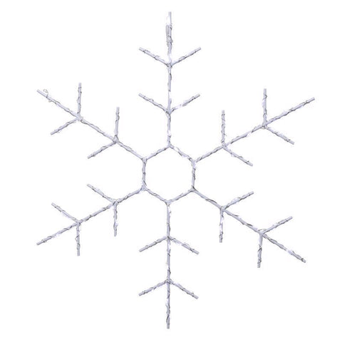 Celebrations LED Snowflake Silhouette 14.5 in. Hanging Decor