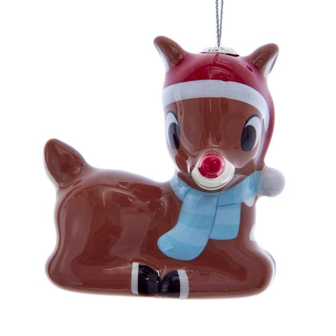 Kurt S. Adler Rudolph Decopage Ornament (Pack of 24)