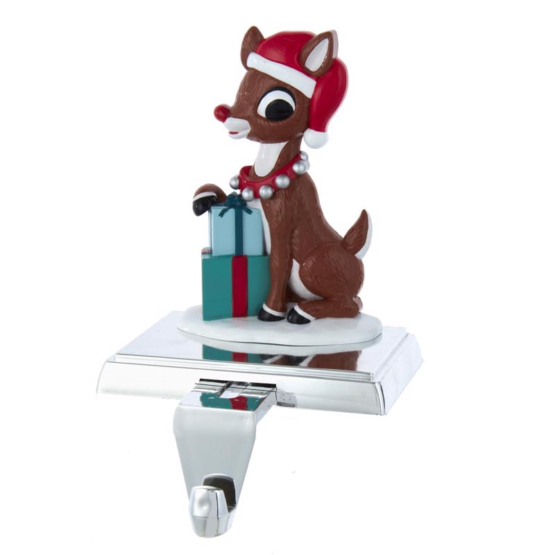 Kurt S. Adler Rudolph Stocking Holder 6.5 in. (Pack of 12)