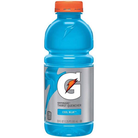 Gatorade Cool Blue Beverage 20 (Pack of 24)