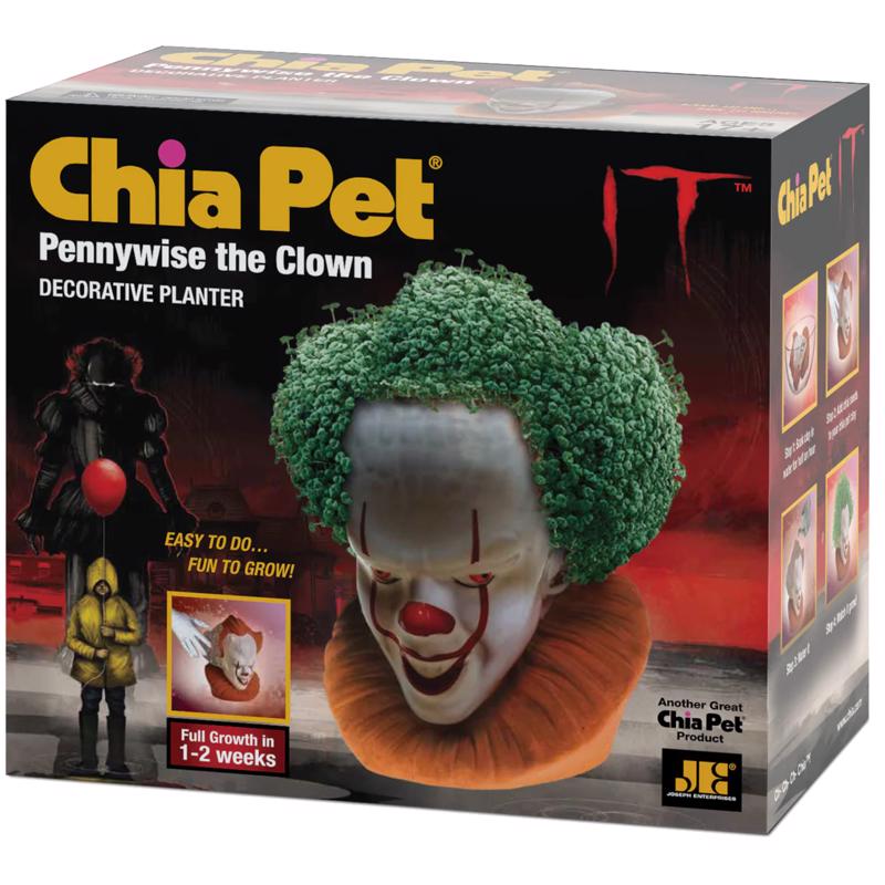 Chia Pet Pennywise the Clown Licensed Planter Clay 1 pk (Pack of 16)