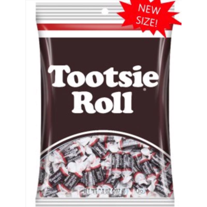 Tootsie Roll Chocolate Candy 7.3 oz (Pack of 8)