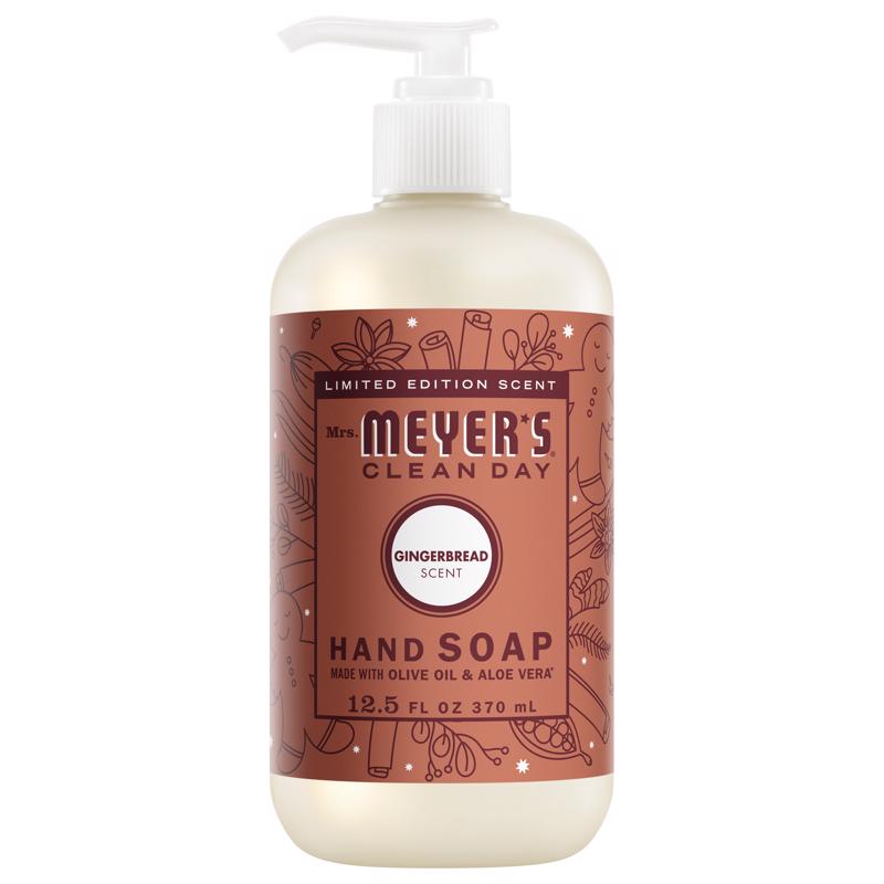 Mrs. Meyer's Clean Day Gingerbread Scent Liquid Soap 12.5 oz (Pack of 6)