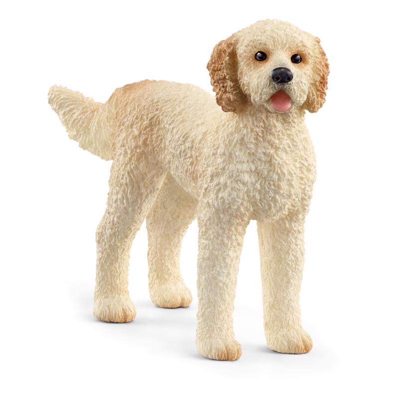 Schleich Goldendoodle Dog Figurine Brown 1 pc (Pack of 5)