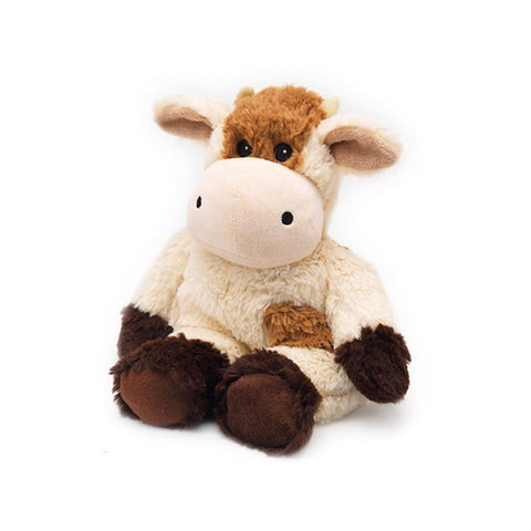 Peluche de vaca Warmies marrón
