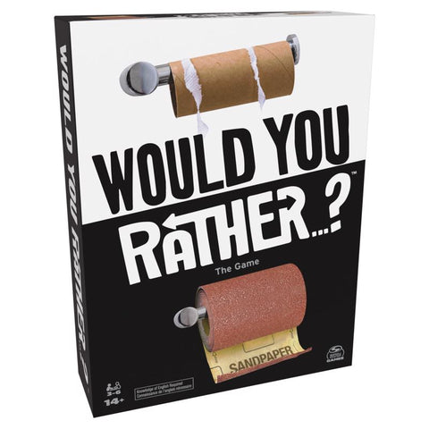 Spin Master Would You Rather Card game