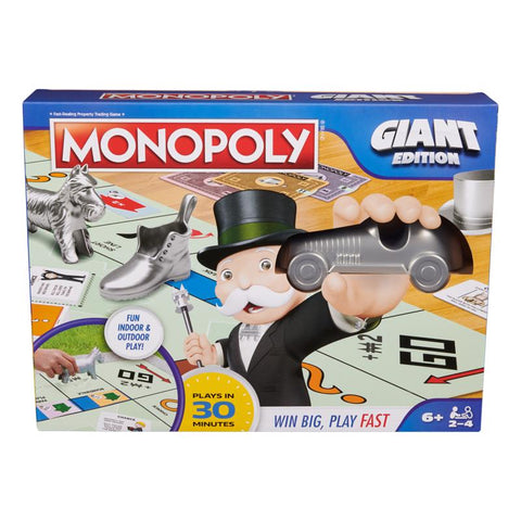 Spin Master Giant Edition Monopoly Board Game