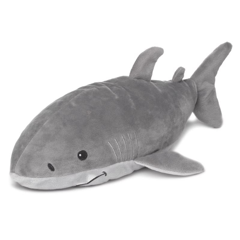 Warmies Shark Stuffed Animals Gray