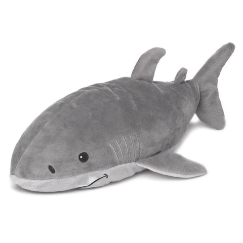 Warmies Shark Stuffed Animals Gray