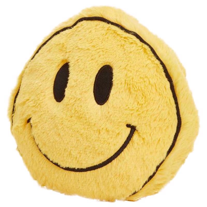 Peluche de carita feliz Warmies amarillo