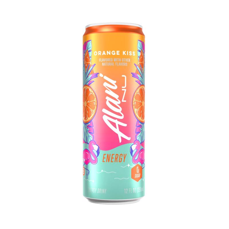 Alani Nu Orange Energy Drink 12 fl. oz. (Pack of 12)