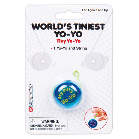 El yo-yo más diminuto del mundo, surtido