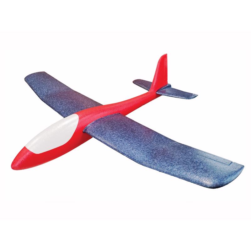 Avión planeador Patriot de Guillow's Azul/Rojo (Paquete de 12)