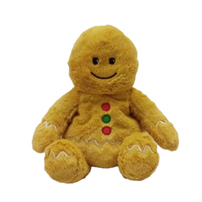 Peluche Warmies de niño de jengibre marrón
