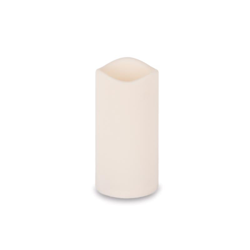 Gerson Everlasting Glow Bisque No Scent LED Flameless Flickering Candle (Pack of 6)