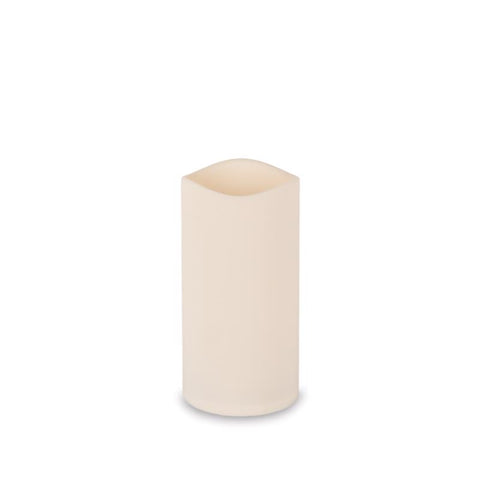 Gerson Everlasting Glow Bisque No Scent LED Flameless Flickering Candle (Pack of 6)
