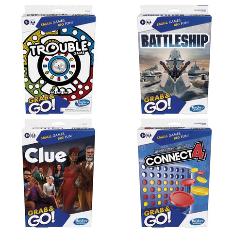 Hasbro Assorted Grab and Go Game Assorted (Pack of 30)