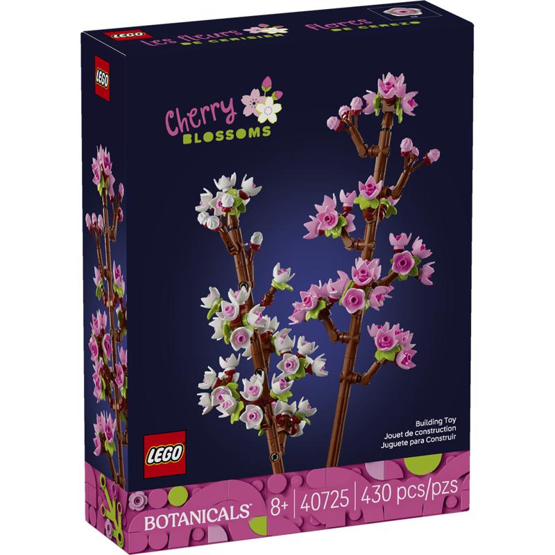 LEGO Botánica Set de construcción de flores de cerezo Multicolor 430 piezas