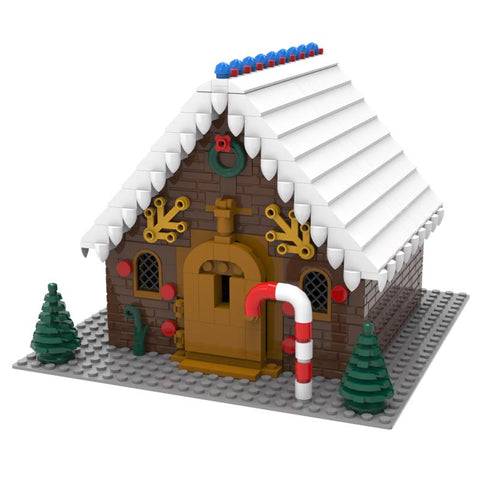 NovaBrix Set de bloques de casa de jengibre Multicolor 463 piezas