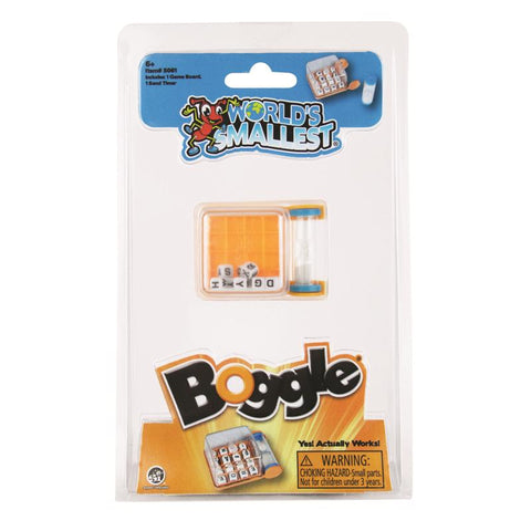 World's Smallest Boggle with Timer Orange