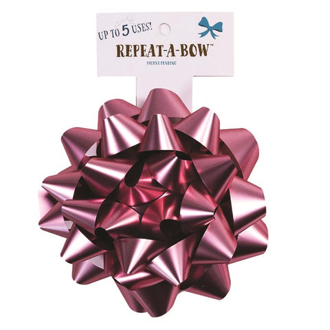 Hennessy Gift Wrap Repeat-A-Bow Pink Gift Bows (Pack of 4)