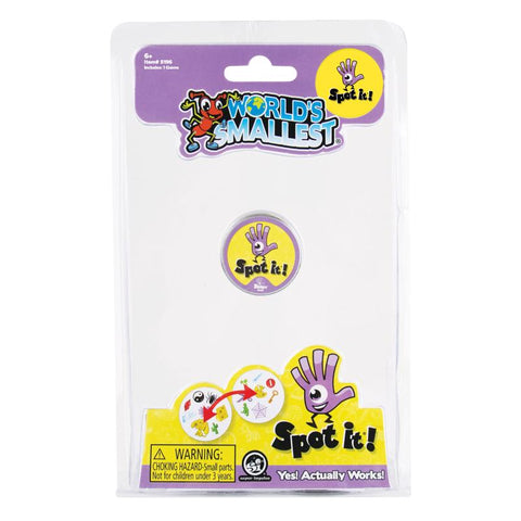 El juego de cartas Spot It más pequeño del mundo multicolor