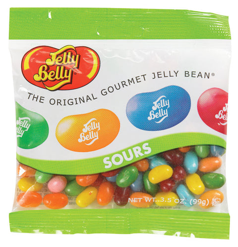 Jelly Belly Sours Mix Jelly Beans 3.5 oz (Pack of 12)