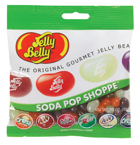 Jelly Belly Soda Pop Shoppe Jelly Beans 3.5 oz (Pack of 12)