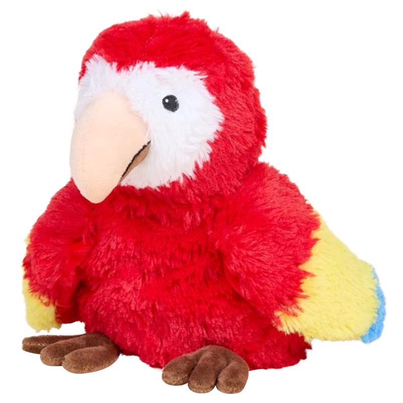 Peluche de loro Warmies multicolor