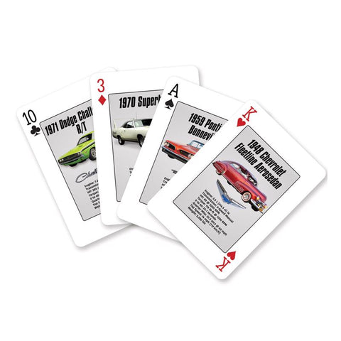 Cartas de juego Eurographics Muscle Cars multicolor