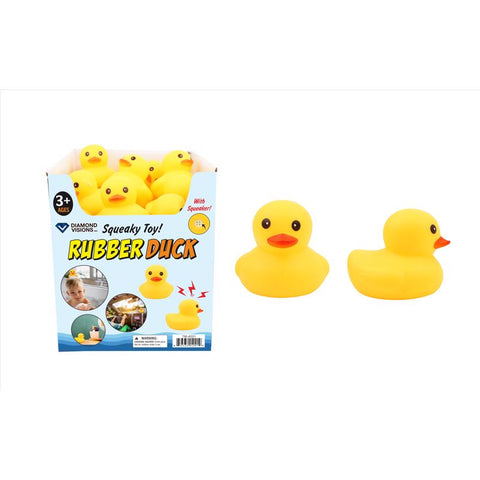 Diamond Visions Duck Toy Rubber 1 pk (Pack of 36)