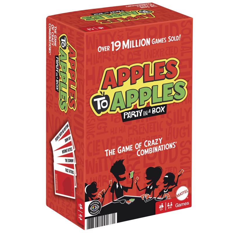 Juego de cartas Manzanas Manzanas de Mattel Multicolor