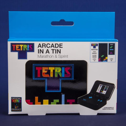Fizz Tetris Arcade en lata negra