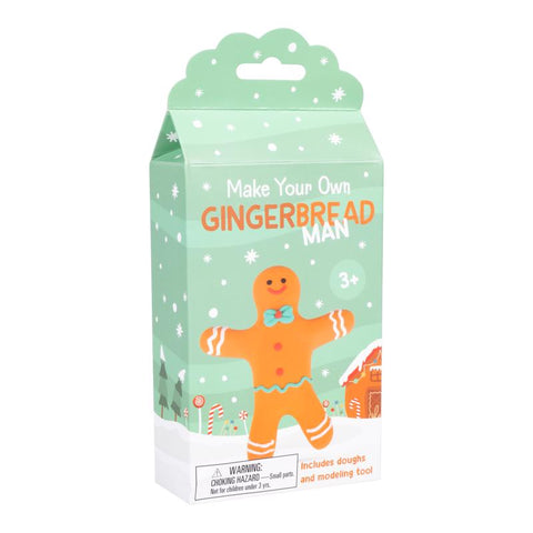 Fizz Set de manualidades para hacer tu propia masa de hombre de jengibre Marrón (Paquete de 6)