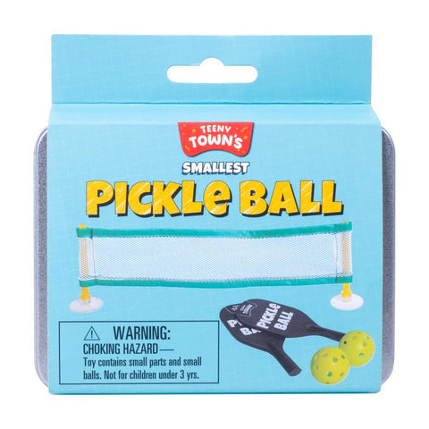 Fizz Teeny Town Pickle Ball Game Toy Multicolored (Pack of 6)