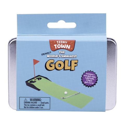 Fizz Teeny Town Golf Game Toy Multicolored (Pack of 6)