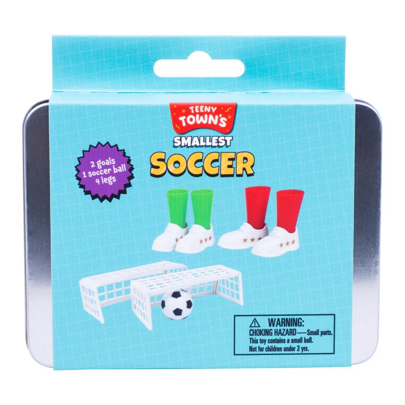 Fizz Teeny Town Soccer Game Multicolored (Pack of 6)