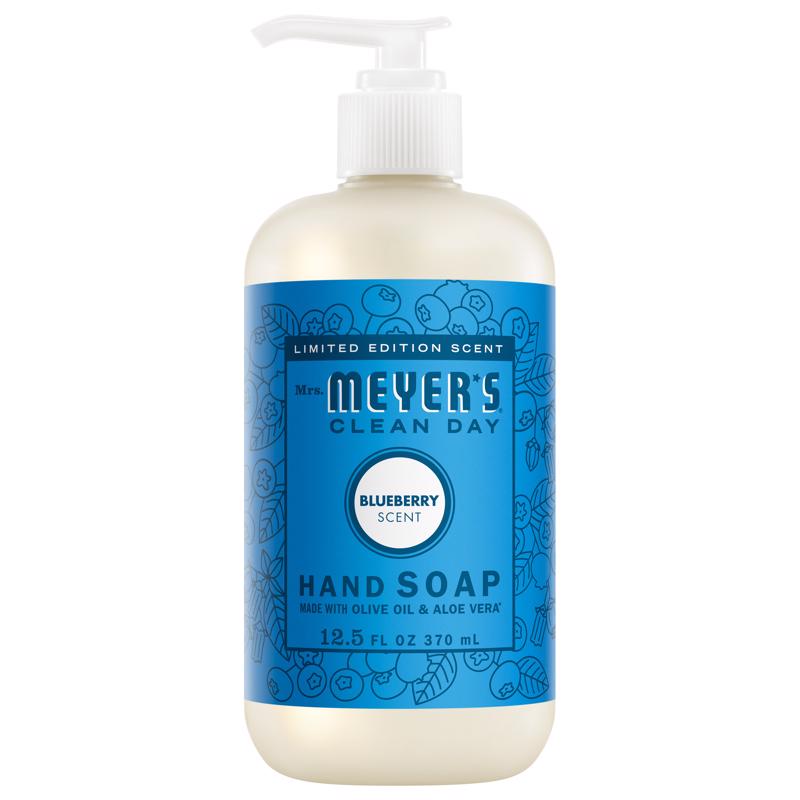 Mrs. Meyer's Clean Day Blueberry Scent Hand Soap 12.5 oz (Pack of 6)