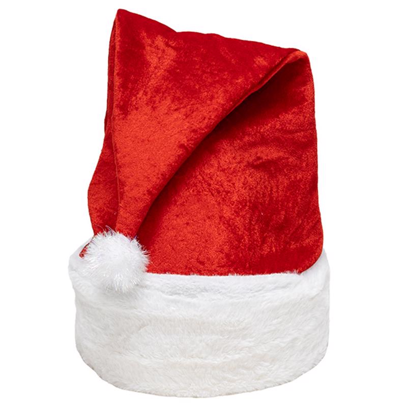 Dyno 27 in. Oversized Spring Loaded Santa Hat 1 pk (Pack of 6)