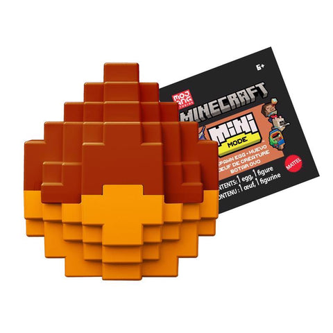 Minecraft Mini Mode Spawn Egg Action Figures Assorted (Pack of 24)