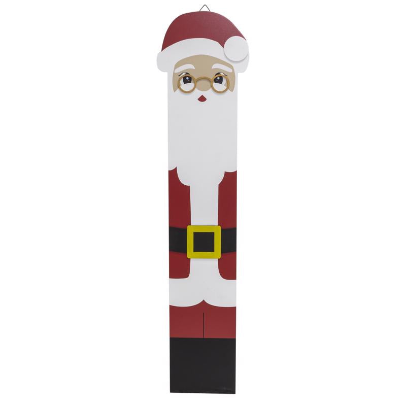 Dyno Multicolored Santa & Snowman Porch Sign 40 in. (Pack of 6)